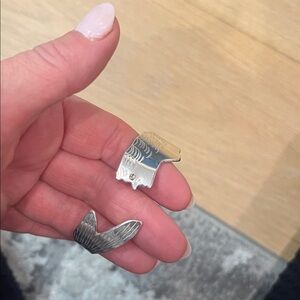 Eden hand Arts fans
Carole Johnson silver mermaid cuff